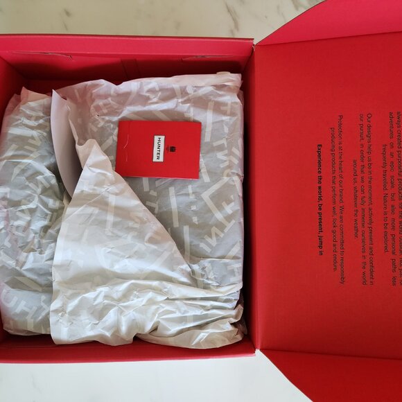 Hunter Women’s Play Short Rain Boots – Valtameri Blue 🌧️💙 - Picture 10 of 11